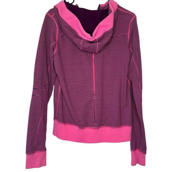 |EUC| LULULEMON Bliss Break Full Zip Striped Hoodie - Picture 4 of 7
